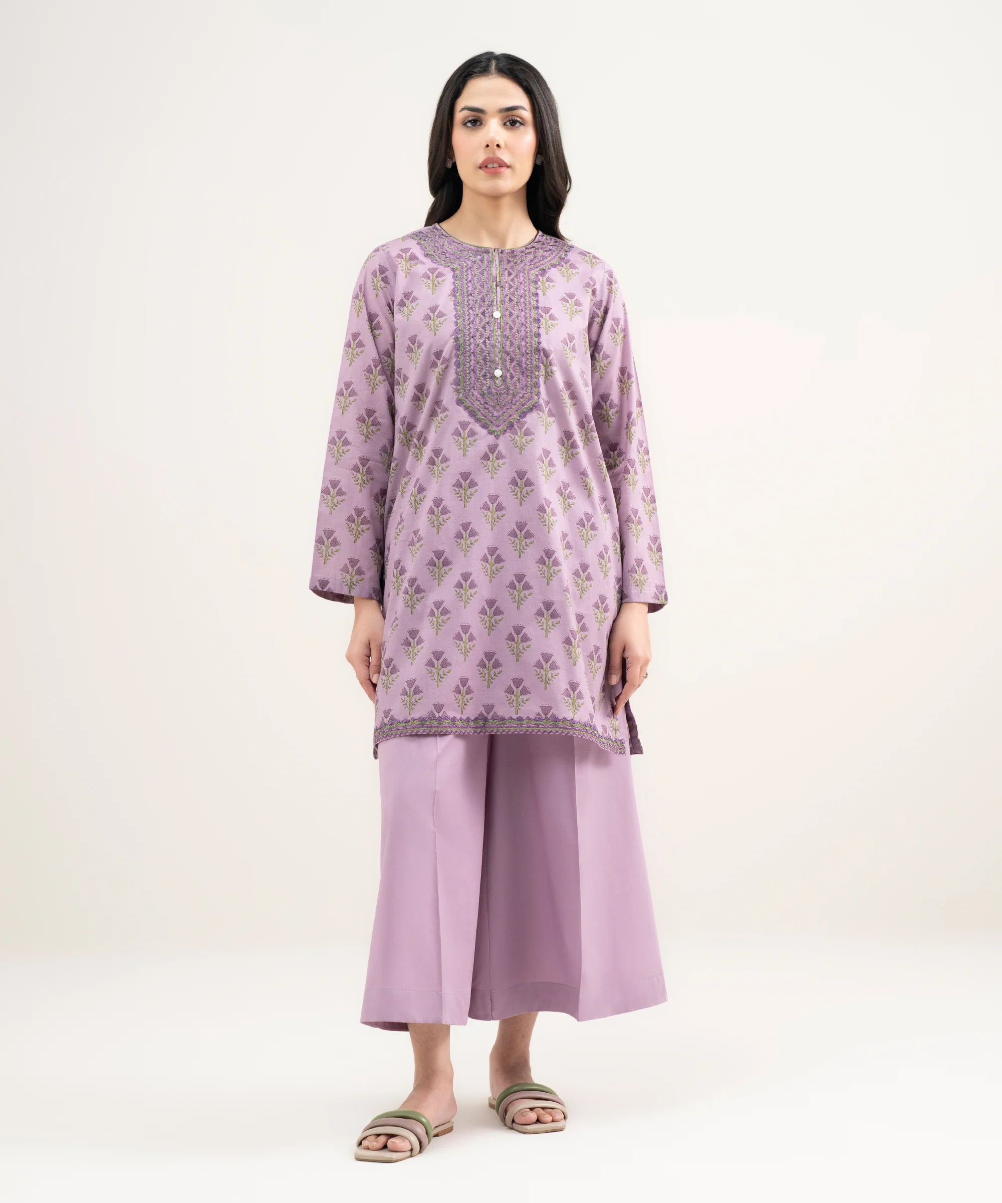 Embroidered Lawn Shirt